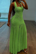 Vivienne Ruched Maxi Dress